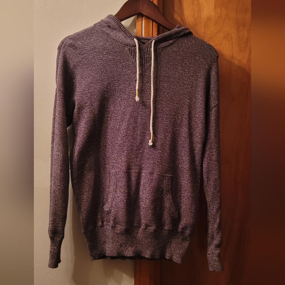 American Eagle Outfitters Brown Knit Hoodie